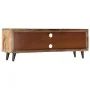 Mueble para TV de madera maciza de mango 118x30x40 cm de vidaXL, Muebles TV - Ref: Foro24-247330, Precio: 157,34 €, Descuento: %