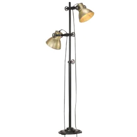 Lámpara de pie 2 pantallas de latón hierro fundido E27 de vidaXL, Lámparas - Ref: Foro24-320584, Precio: 119,04 €, Descuento: %