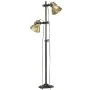 Lámpara de pie 2 pantallas de latón hierro fundido E27 de vidaXL, Lámparas - Ref: Foro24-320584, Precio: 119,04 €, Descuento: %