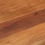 High kitchen table made of acacia wood with a honey finish, measuring 110x55x106 cm. by vidaXL, Kitchen and dining tables - R...