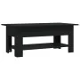 Mesa de centro madera de ingeniería negra 102x55x42 cm de vidaXL, Mesas de centro - Ref: Foro24-810254, Precio: 61,27 €, Desc...