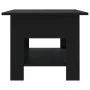 Mesa de centro madera de ingeniería negra 102x55x42 cm de vidaXL, Mesas de centro - Ref: Foro24-810254, Precio: 61,27 €, Desc...