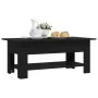 Mesa de centro madera de ingeniería negra 102x55x42 cm de vidaXL, Mesas de centro - Ref: Foro24-810254, Precio: 61,27 €, Desc...