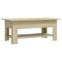 Sonoma Eichenholz-Ingenieur-Couchtisch 102x55x42 cm von vidaXL, Couchtisch - Ref: Foro24-810256, Preis: 49,44 €, Rabatt: %