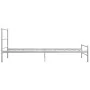 Estructura de cama de metal blanco 100x200 cm de vidaXL, Camas y somieres - Ref: Foro24-284693, Precio: 58,98 €, Descuento: %