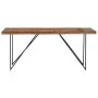 Solid acacia wood dining table 180x90x76 cm by vidaXL, Kitchen and dining tables - Ref: Foro24-282881, Price: 274,72 €, Disco...