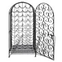 Metal wine rack for 35 bottles by vidaXL, Wine racks - Ref: Foro24-240943, Price: 99,17 €, Discount: %