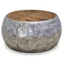 Mesa de centro aluminio teca 60x60x30 cm de vidaXL, Mesas de centro - Ref: Foro24-244549, Precio: 165,04 €, Descuento: %
