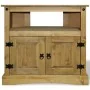 Mesa consola Corona Range de pino mexicano 80x43x78 cm de vidaXL, Mesas auxiliares - Ref: Foro24-243739, Precio: 140,12 €, De...