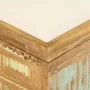 Banco de almacenamiento de madera reciclada maciza 80x40x40 cm de vidaXL, Bancos para recibidores y almacenamiento - Ref: For...