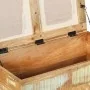 Banco de almacenamiento de madera reciclada maciza 80x40x40 cm de vidaXL, Bancos para recibidores y almacenamiento - Ref: For...