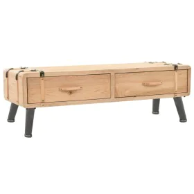 Mueble para TV madera maciza de abeto 120x33x35 cm de vidaXL, Muebles TV - Ref: Foro24-245773, Precio: 135,57 €, Descuento: %