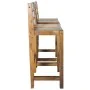 Taburetes de cocina 2 unidades madera maciza reciclada de vidaXL, Taburetes de cocina - Ref: Foro24-245800, Precio: 161,78 €,...