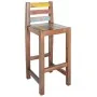 Taburetes de cocina 2 unidades madera maciza reciclada de vidaXL, Taburetes de cocina - Ref: Foro24-245800, Precio: 161,78 €,...