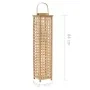 Portavelas colgante bambú natural de vidaXL, Candelabros - Ref: Foro24-246815, Precio: 42,48 €, Descuento: %