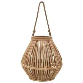 Portavelas colgante de mimbre natural de vidaXL, Candelabros - Ref: Foro24-246819, Precio: 54,06 €, Descuento: %