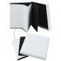 Taburetes de almacenaje plegables 2 uds cuero sintético blanco de vidaXL, Taburetes y sillas plegables - Ref: Foro24-247084, ...