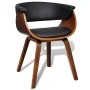 Dining chairs 2 units curved wood and artificial leather by vidaXL, dining chairs - Ref: Foro24-270546, Price: 318,52 €, Disc...
