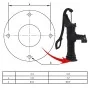 Garden water pump with cast iron support by vidaXL, Pumping systems - Ref: Foro24-275275, Price: 187,76 €, Discount: %