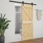 Puerta de madera maciza de pino 90x210 cm de vidaXL, Puertas - Ref: Foro24-289108, Precio: 137,88 €, Descuento: %