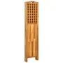 Biombo de 4 paneles madera maciza de acacia 121x2x120 cm de vidaXL, Divisores de ambientes - Ref: Foro24-311880, Precio: 158,...