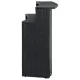 Mesa alta de jardín ratán sintético negro 120x55x110 cm de vidaXL, Mesas de jardín - Ref: Foro24-313468, Precio: 208,33 €, De...