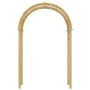 Arco con enrejado madera maciza impregnada 141x97x243 cm de vidaXL, Pérgolas, arcos y enrejados de jardín - Ref: Foro24-31842...