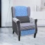 Sillón con diseño de tela diseño Patchwork de vidaXL, Sillones - Ref: Foro24-240882, Precio: 223,80 €, Descuento: %