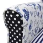 Sillón con diseño de tela diseño Patchwork de vidaXL, Sillones - Ref: Foro24-240882, Precio: 223,80 €, Descuento: %