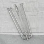 Blackout curtain with hooks gray linen look 290x245 cm by vidaXL, Curtains and curtains - Ref: Foro24-321175, Price: 52,10 €,...