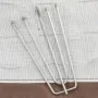 Cortinas opacas ganchos look de lino 2 pzs gris taupe 140x175cm de vidaXL, Cortinas y visillos - Ref: Foro24-321204, Precio: ...