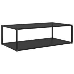 Schwarzer Couchtisch aus gehärtetem Glas, 120 x 60 x 35 cm von vidaXL, Couchtisch - Ref: Foro24-322903, Preis: 115,88 €, Raba...