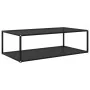 Schwarzer Couchtisch aus gehärtetem Glas, 120 x 60 x 35 cm von vidaXL, Couchtisch - Ref: Foro24-322903, Preis: 115,88 €, Raba...