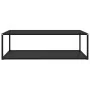 Schwarzer Couchtisch aus gehärtetem Glas, 120 x 60 x 35 cm von vidaXL, Couchtisch - Ref: Foro24-322903, Preis: 115,88 €, Raba...