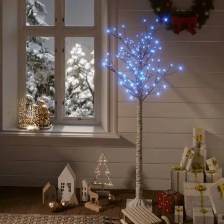 Árbol de Navidad LED azul sauce de interior y exterior 1,5 m de vidaXL, Arboles de navidad - Ref: Foro24-328678, Precio: 37,9...