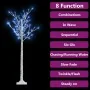 Árbol de Navidad LED azul sauce de interior y exterior 1,5 m de vidaXL, Arboles de navidad - Ref: Foro24-328678, Precio: 37,9...