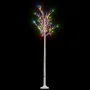 Árbol de Navidad LED de colores sauce interior y exterior 2,2 m de vidaXL, Arboles de navidad - Ref: Foro24-328687, Precio: 3...