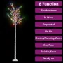 Árbol de Navidad LED de colores sauce interior y exterior 2,2 m de vidaXL, Arboles de navidad - Ref: Foro24-328687, Precio: 3...