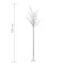 Árbol de Navidad LED de colores sauce interior y exterior 2,2 m de vidaXL, Arboles de navidad - Ref: Foro24-328687, Precio: 3...