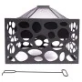 RedFire Brasero con parrilla Mikor negro de RedFire, Chimeneas - Ref: Foro24-441229, Precio: 180,97 €, Descuento: %