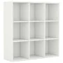 Estantería madera de ingeniería blanco 98x29x97,5 cm de vidaXL, Librerías y estanterías - Ref: Foro24-801125, Precio: 78,23 €...