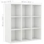 Estantería madera de ingeniería blanco 98x29x97,5 cm de vidaXL, Librerías y estanterías - Ref: Foro24-801125, Precio: 78,23 €...