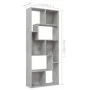Concrete gray plywood shelf 67x24x161 cm by vidaXL, Bookcases and shelves - Ref: Foro24-801881, Price: 66,44 €, Discount: %
