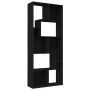 Black plywood bookcase shelf 67x24x161 cm by vidaXL, Bookcases and shelves - Ref: Foro24-801878, Price: 67,31 €, Discount: %