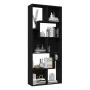 Black plywood bookcase shelf 67x24x161 cm by vidaXL, Bookcases and shelves - Ref: Foro24-801878, Price: 67,31 €, Discount: %