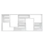 Estantería madera contrachapada blanco brillante 67x24x161 cm de vidaXL, Librerías y estanterías - Ref: Foro24-801883, Precio...