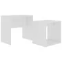 White plywood coffee table set 48x30x45cm by vidaXL, Coffee table - Ref: Foro24-802885, Price: 34,70 €, Discount: %