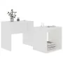 White plywood coffee table set 48x30x45cm by vidaXL, Coffee table - Ref: Foro24-802885, Price: 34,70 €, Discount: %