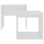 White plywood coffee table set 48x30x45cm by vidaXL, Coffee table - Ref: Foro24-802885, Price: 34,70 €, Discount: %