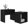 Juego de mesas de centro madera contrachapada negro 48x30x45cm de vidaXL, Mesas de centro - Ref: Foro24-802886, Precio: 34,27...